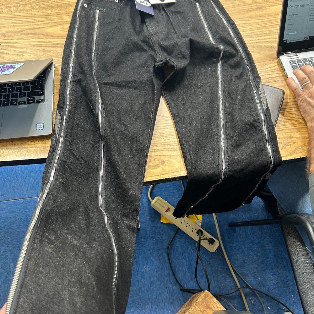 Aelfric Eden Women's Wide Leg Black Jeans